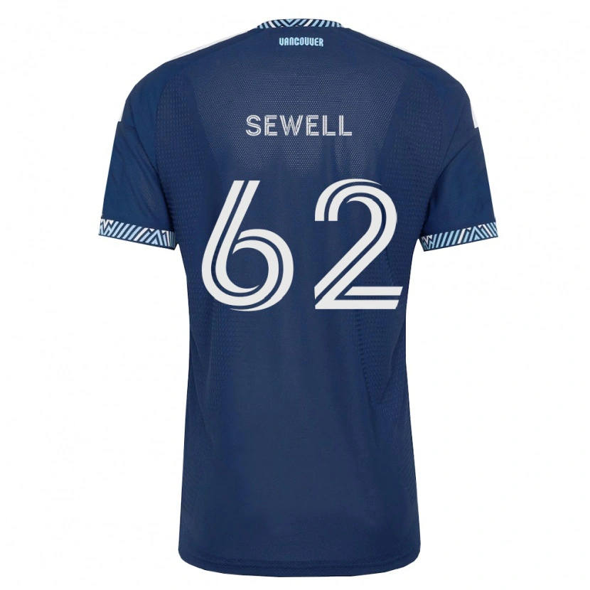 Danxen Herren Ryder Sewell #62 Tiefblau Weiß Auswärtstrikot Trikot 2026/27 T-Shirt
