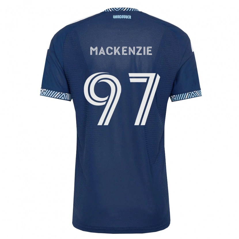 Danxen Herren Liam Mackenzie #97 Tiefblau Weiß Auswärtstrikot Trikot 2026/27 T-Shirt