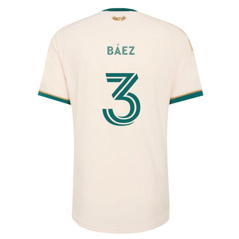 Danxen Herren Elías Báez #3 Champagner Grün Auswärtstrikot Trikot 2026/27 T-Shirt
