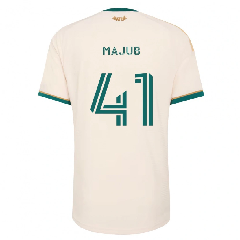 Danxen Herren Toto Majub #41 Champagner Grün Auswärtstrikot Trikot 2026/27 T-Shirt