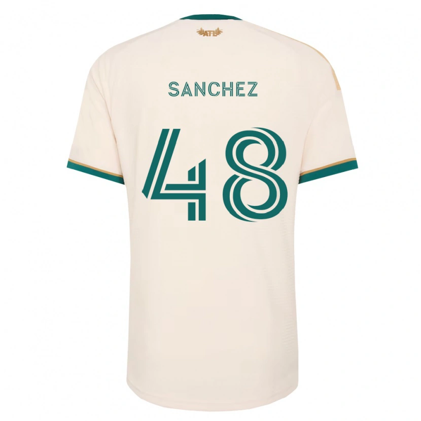 Danxen Herren Cooper Sanchez #48 Champagner Grün Auswärtstrikot Trikot 2026/27 T-Shirt