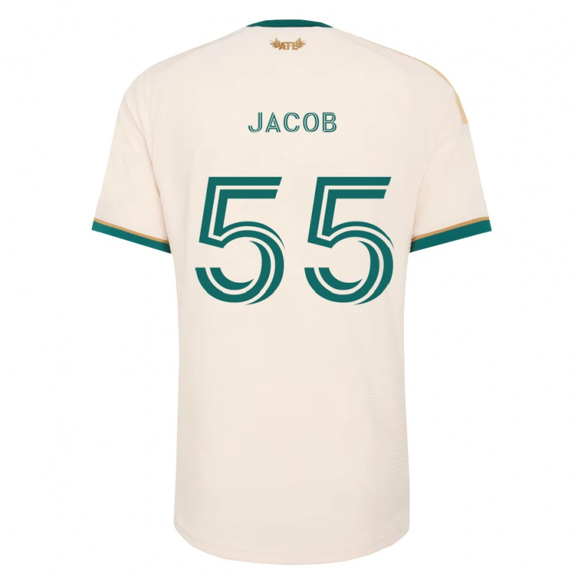Danxen Herren Tomás Jacob #55 Champagner Grün Auswärtstrikot Trikot 2026/27 T-Shirt