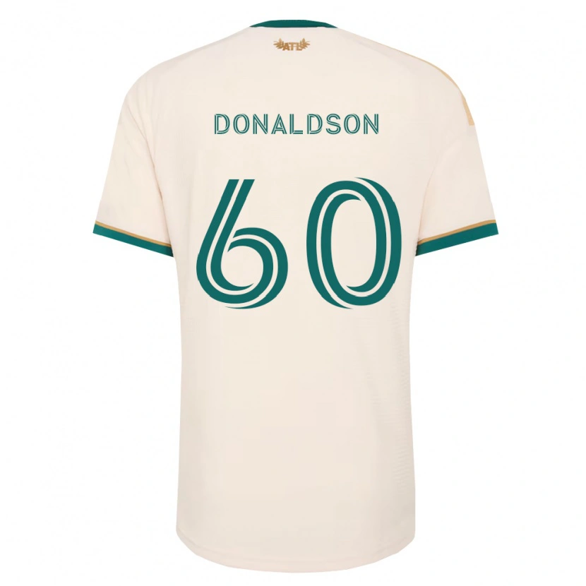Danxen Herren James Donaldson #60 Champagner Grün Auswärtstrikot Trikot 2026/27 T-Shirt
