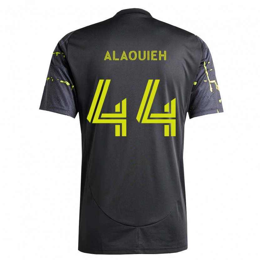 Danxen Herren Anthony Alaouieh #44 Fluoreszierendes Gelb Schwarz Auswärtstrikot Trikot 2026/27 T-Shirt