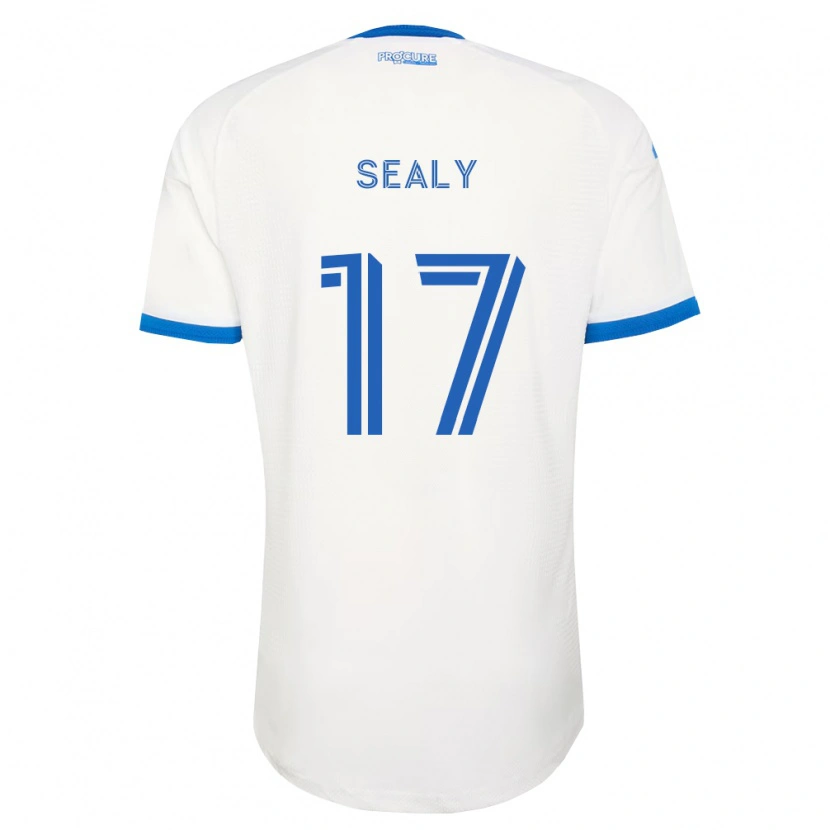 Danxen Herren Dante Sealy #17 Himmelblau Weiß Auswärtstrikot Trikot 2026/27 T-Shirt