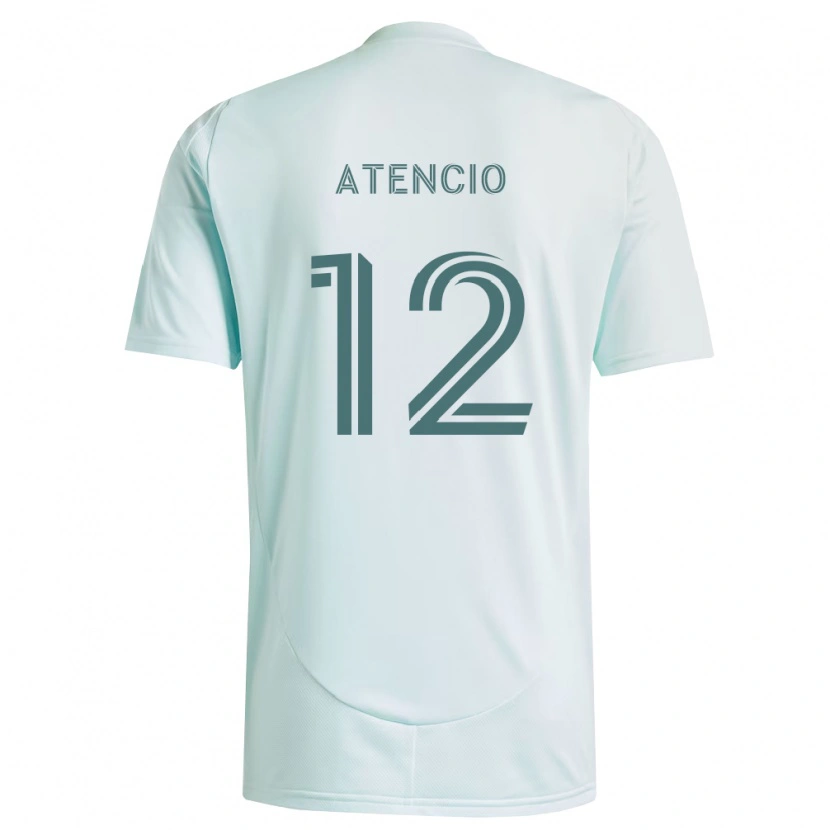 Danxen Herren Josh Atencio #12 Weiß Hellgrün Auswärtstrikot Trikot 2026/27 T-Shirt