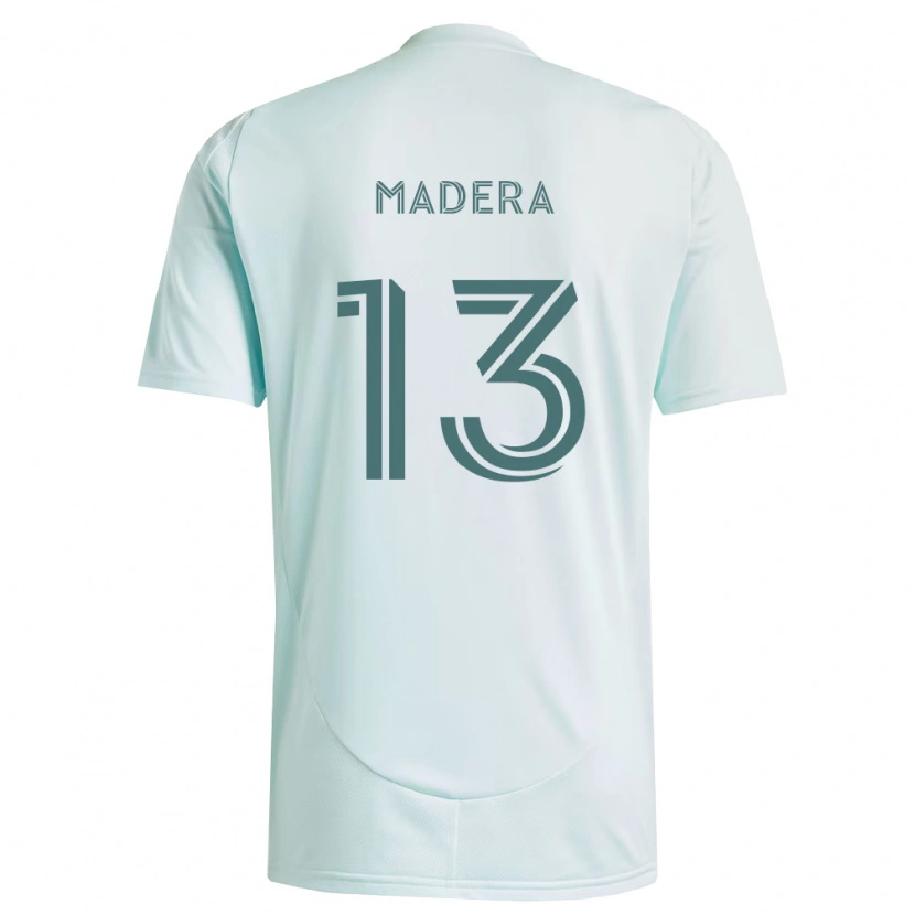 Danxen Herren Cristopher Madera #13 Weiß Hellgrün Auswärtstrikot Trikot 2026/27 T-Shirt