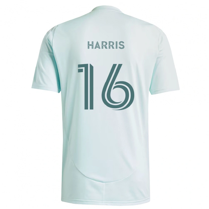 Danxen Herren Alex Harris #16 Weiß Hellgrün Auswärtstrikot Trikot 2026/27 T-Shirt
