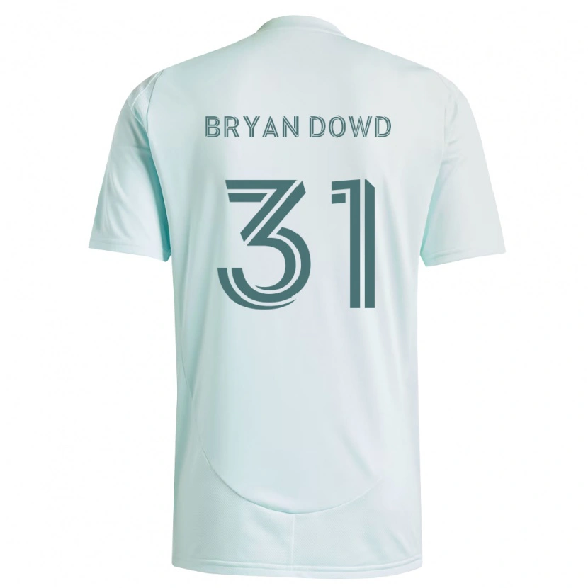 Danxen Herren Bryan Dowd #31 Weiß Hellgrün Auswärtstrikot Trikot 2026/27 T-Shirt