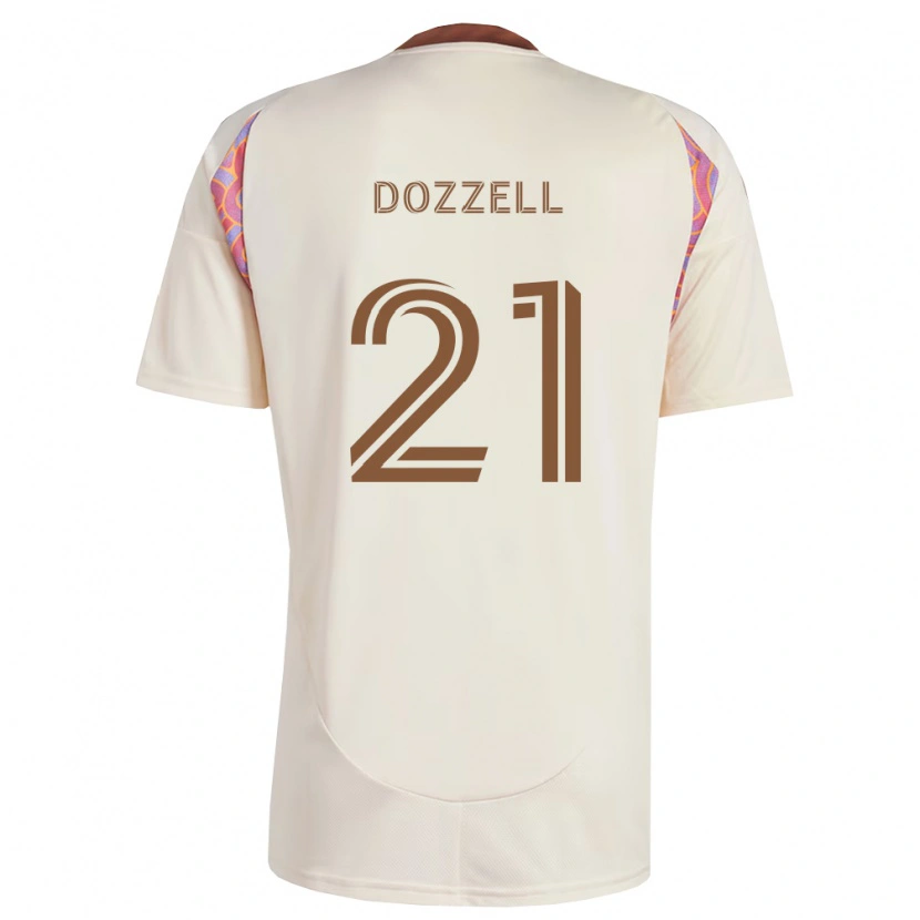 Danxen Herren Andre Dozzell #21 Off-Weiß Pink Auswärtstrikot Trikot 2026/27 T-Shirt