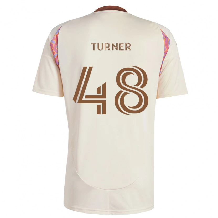 Danxen Herren Gavin Turner #48 Off-Weiß Pink Auswärtstrikot Trikot 2026/27 T-Shirt