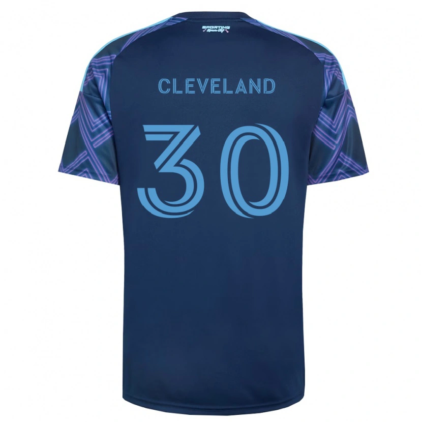 Danxen Herren Stefan Cleveland #30 Königsblau Violett Auswärtstrikot Trikot 2026/27 T-Shirt