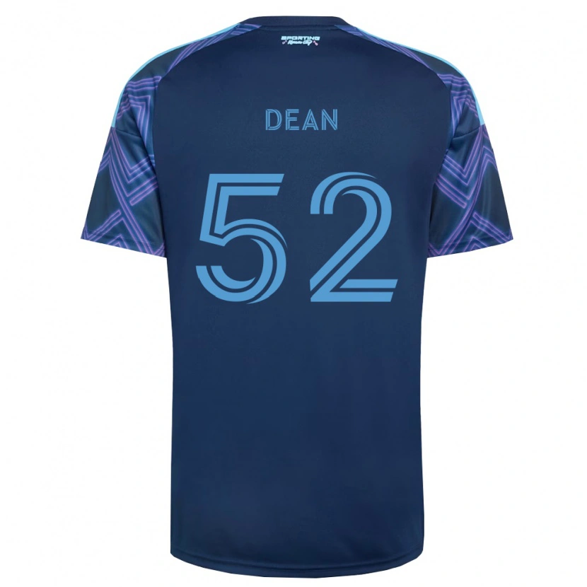 Danxen Herren Finn Dean #52 Königsblau Violett Auswärtstrikot Trikot 2026/27 T-Shirt