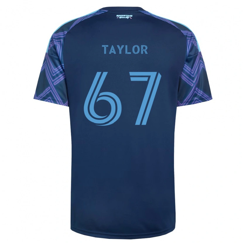 Danxen Herren Kael Taylor #67 Königsblau Violett Auswärtstrikot Trikot 2026/27 T-Shirt