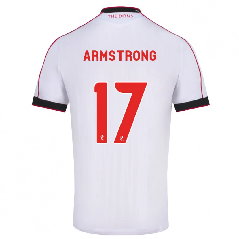 Danxen Herren Stuart Armstrong #17 Schwarz Rot Weiß Auswärtstrikot Trikot 2026/27 T-Shirt
