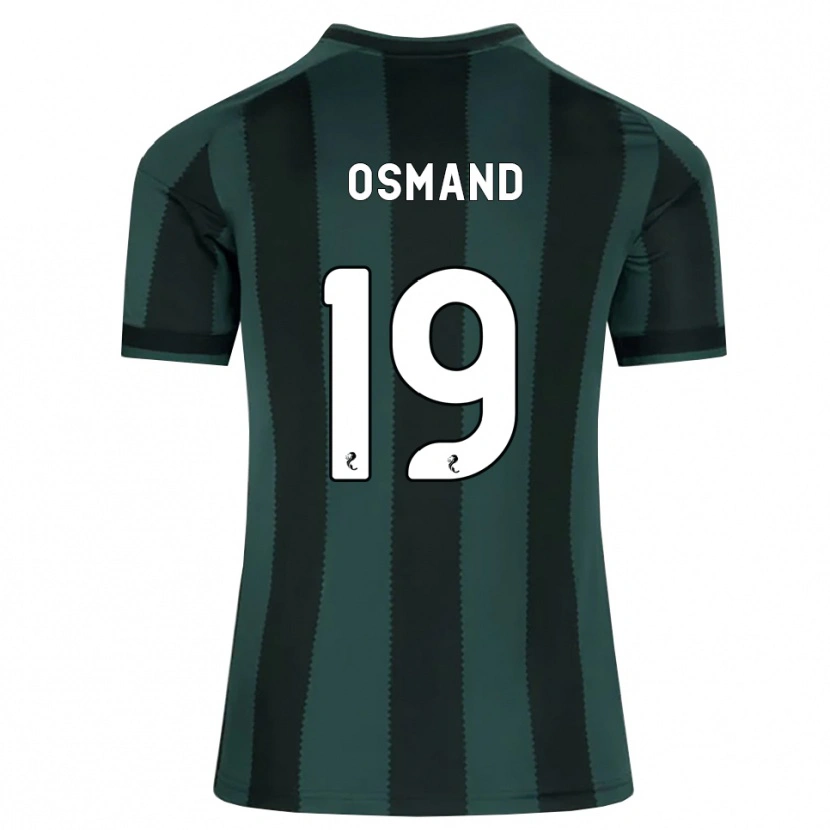 Danxen Herren Callum Osmand #19 Dunkles Schiefergrau Schwarz Auswärtstrikot Trikot 2026/27 T-Shirt