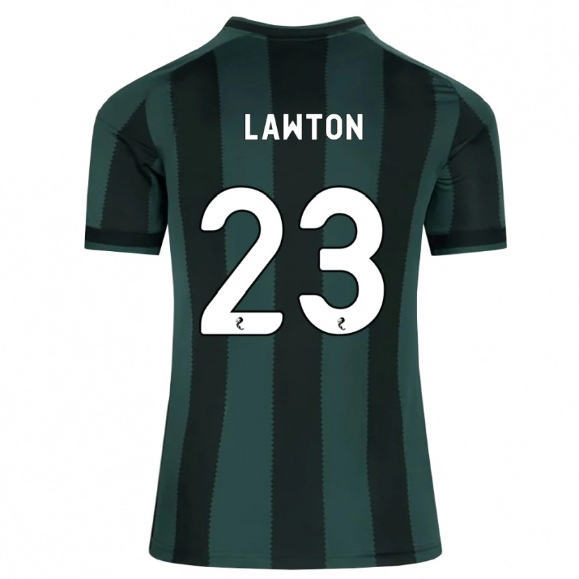 Danxen Herren Emma Lawton #23 Dunkles Schiefergrau Schwarz Auswärtstrikot Trikot 2026/27 T-Shirt