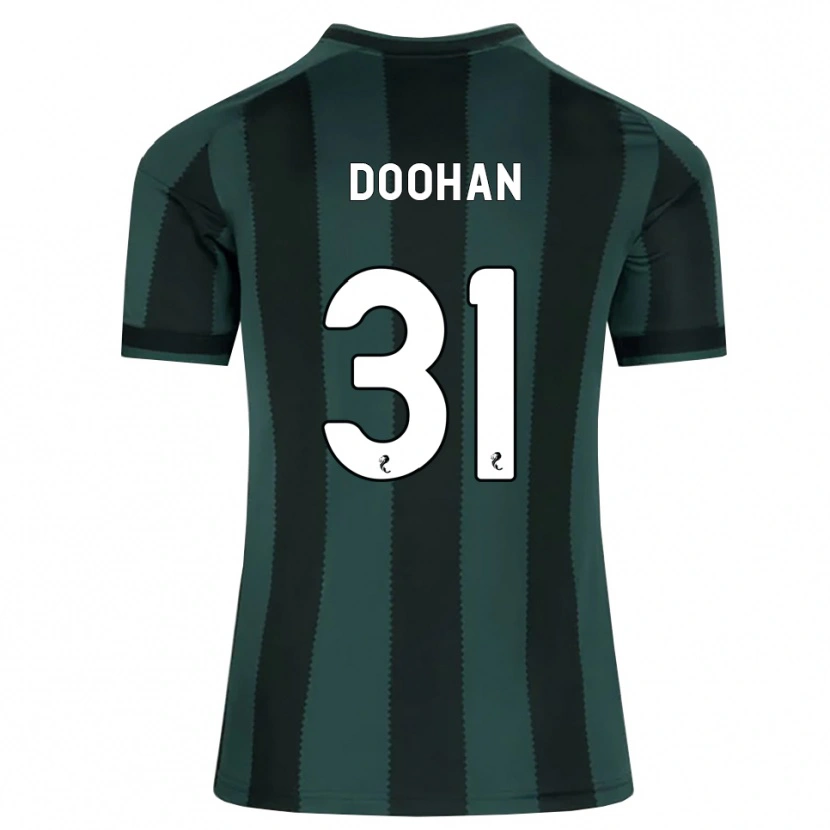 Danxen Herren Ross Doohan #31 Dunkles Schiefergrau Schwarz Auswärtstrikot Trikot 2026/27 T-Shirt