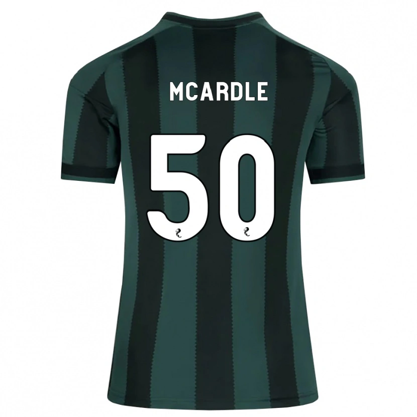 Danxen Herren Sean Mcardle #50 Dunkles Schiefergrau Schwarz Auswärtstrikot Trikot 2026/27 T-Shirt