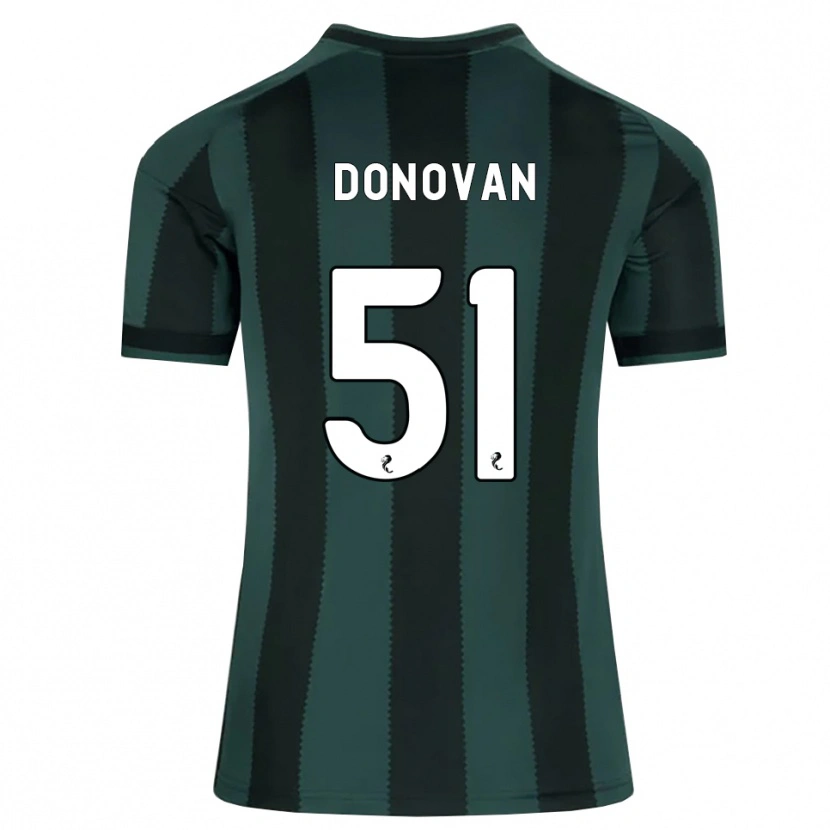 Danxen Herren Colby Donovan #51 Dunkles Schiefergrau Schwarz Auswärtstrikot Trikot 2026/27 T-Shirt