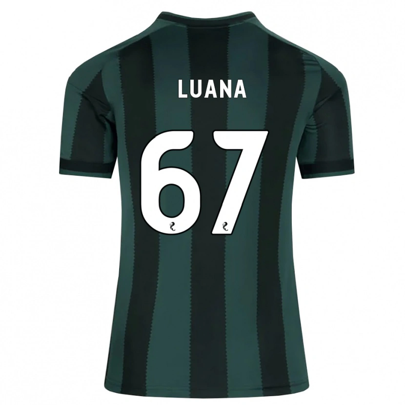 Danxen Herren Luana Muñoz #67 Dunkles Schiefergrau Schwarz Auswärtstrikot Trikot 2026/27 T-Shirt