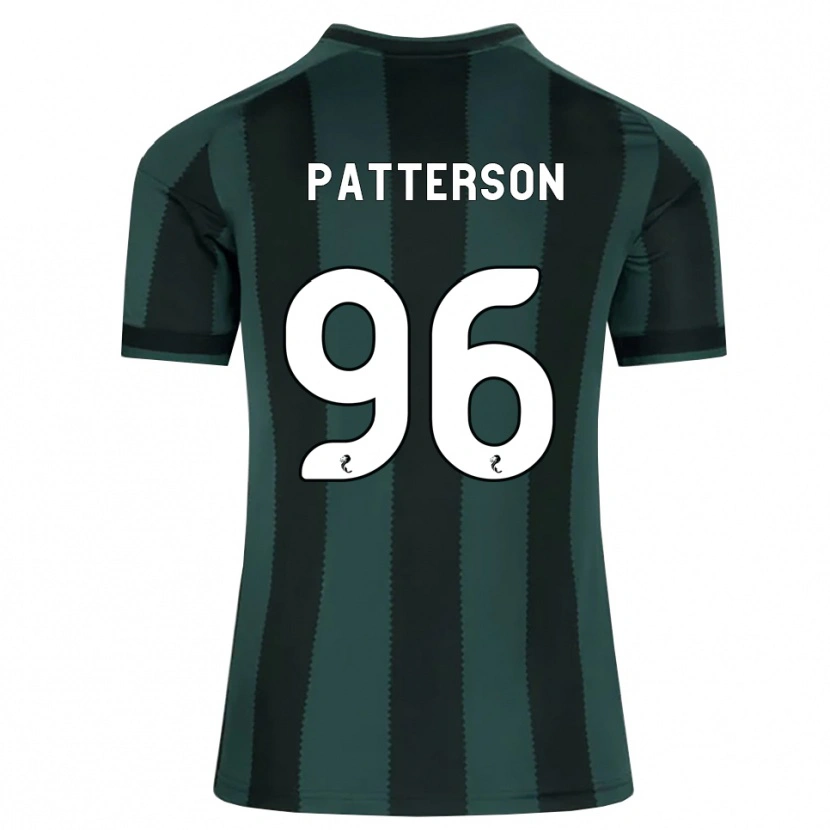 Danxen Herren Cameron Patterson #96 Dunkles Schiefergrau Schwarz Auswärtstrikot Trikot 2026/27 T-Shirt