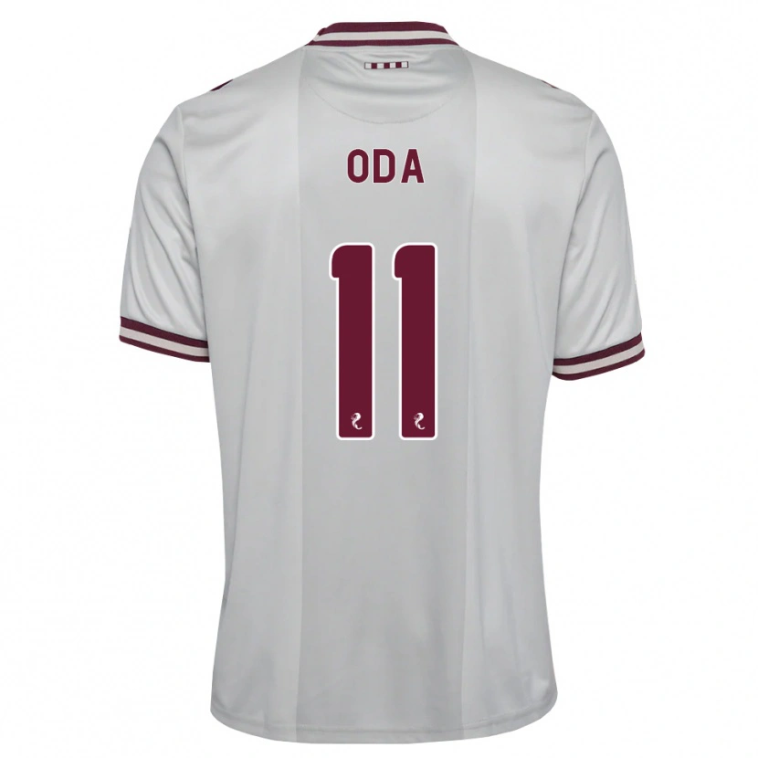 Danxen Herren Yutaro Oda #11 Weiß Burgunder Auswärtstrikot Trikot 2026/27 T-Shirt