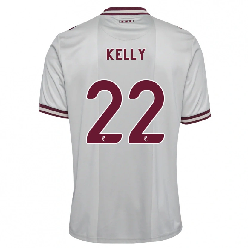 Danxen Herren Ryan Kelly #22 Weiß Burgunder Auswärtstrikot Trikot 2026/27 T-Shirt