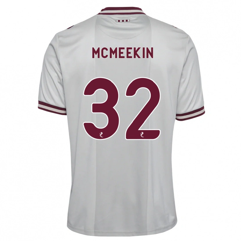 Danxen Herren Keir Mcmeekin #32 Weiß Burgunder Auswärtstrikot Trikot 2026/27 T-Shirt