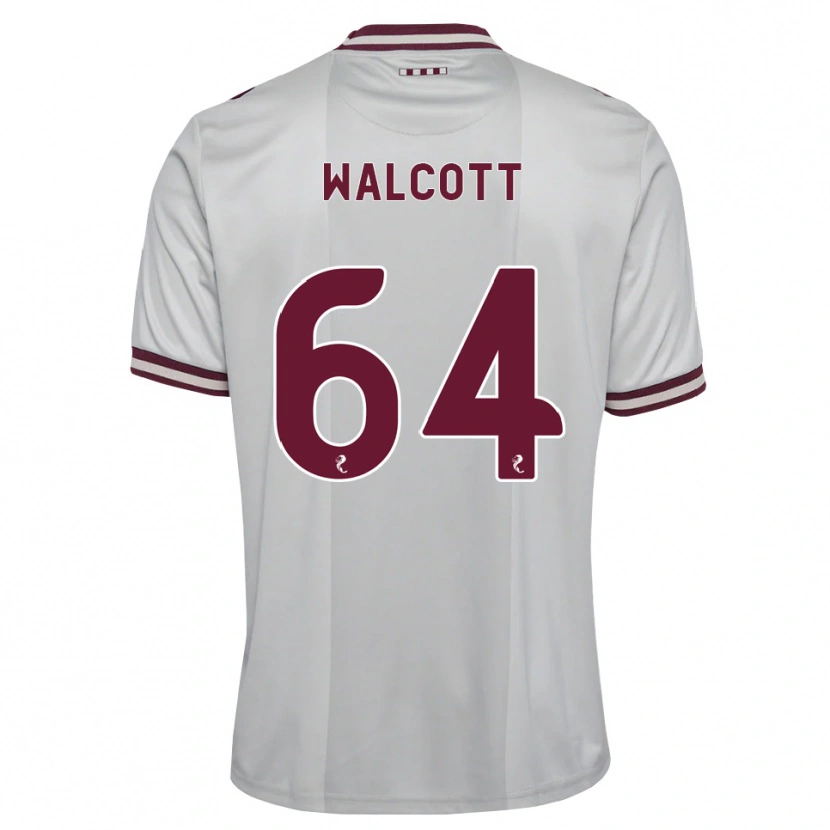 Danxen Herren Malachi Fagan-Walcott #64 Weiß Burgunder Auswärtstrikot Trikot 2026/27 T-Shirt