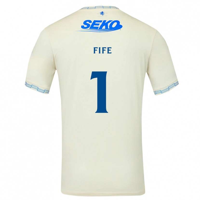 Danxen Herren Jenna Fife #1 Tiefseeblau Weiß Auswärtstrikot Trikot 2026/27 T-Shirt