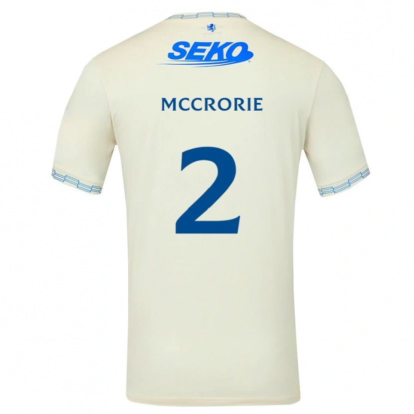 Danxen Herren Ross Mccrorie #2 Tiefseeblau Weiß Auswärtstrikot Trikot 2026/27 T-Shirt