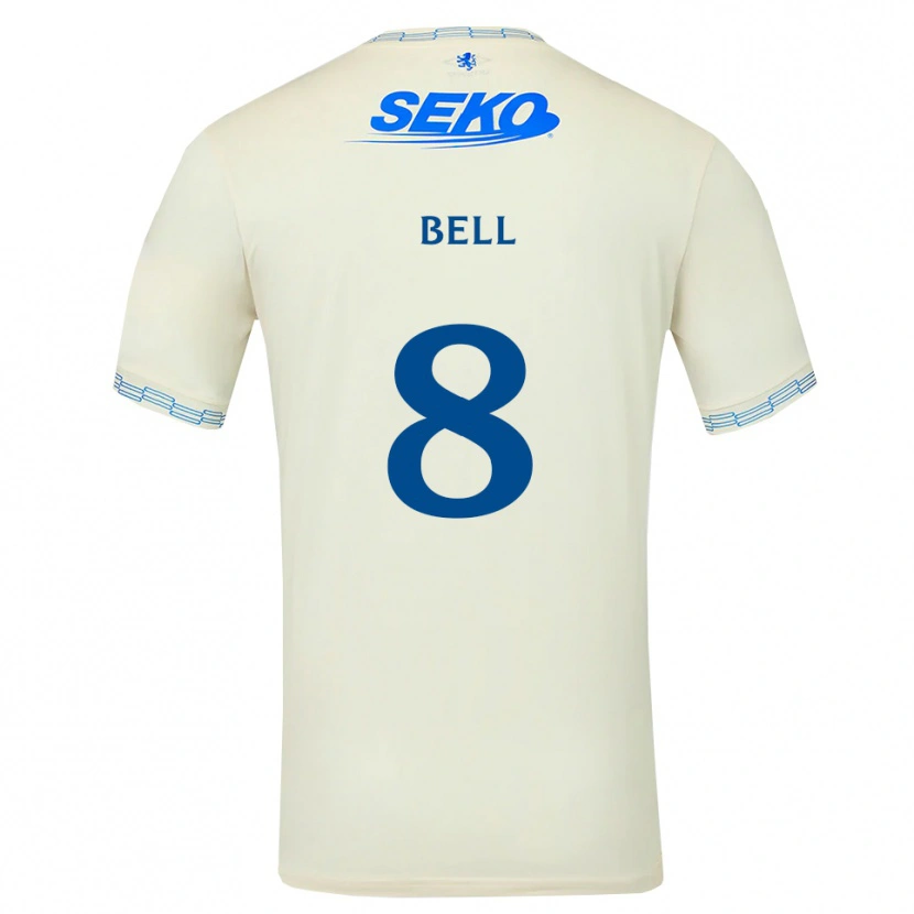 Danxen Herren Cameron Bell #8 Tiefseeblau Weiß Auswärtstrikot Trikot 2026/27 T-Shirt