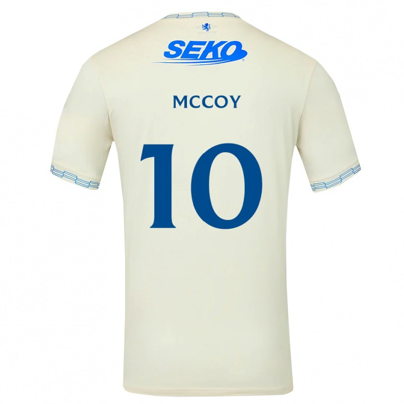 Danxen Herren Kayla Mccoy #10 Tiefseeblau Weiß Auswärtstrikot Trikot 2026/27 T-Shirt