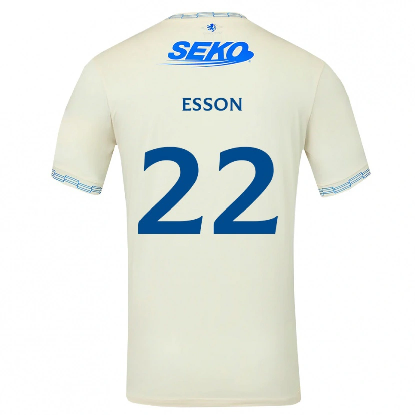 Danxen Herren Victoria Esson #22 Tiefseeblau Weiß Auswärtstrikot Trikot 2026/27 T-Shirt