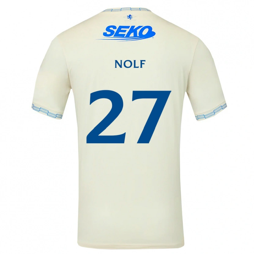 Danxen Herren Madeline Nolf #27 Tiefseeblau Weiß Auswärtstrikot Trikot 2026/27 T-Shirt