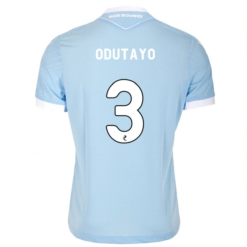 Danxen Herren Idris Odutayo #3 Himmelblau Weiß Auswärtstrikot Trikot 2026/27 T-Shirt