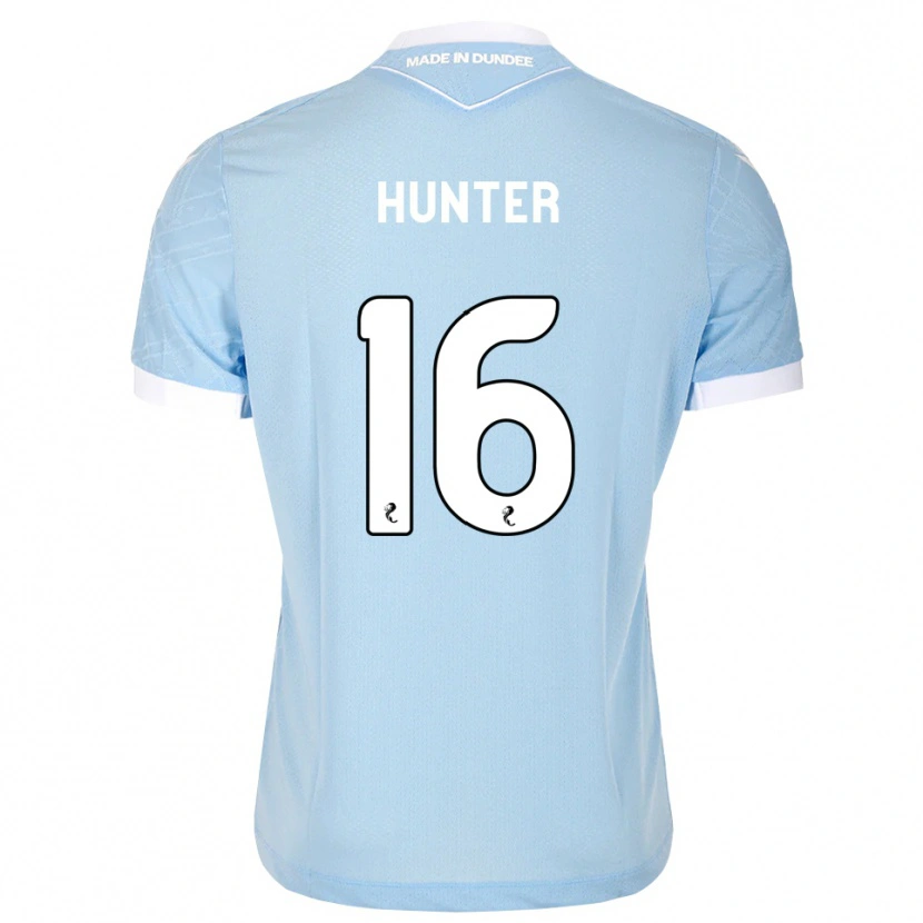 Danxen Herren Michael Hunter #16 Himmelblau Weiß Auswärtstrikot Trikot 2026/27 T-Shirt
