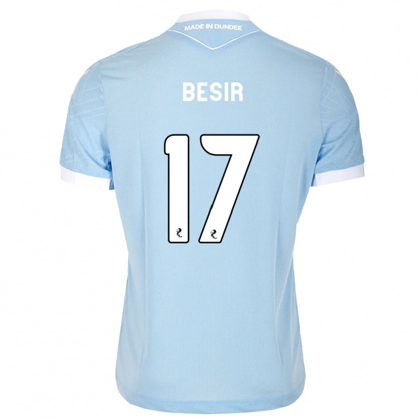 Danxen Herren Zan Besir #17 Himmelblau Weiß Auswärtstrikot Trikot 2026/27 T-Shirt