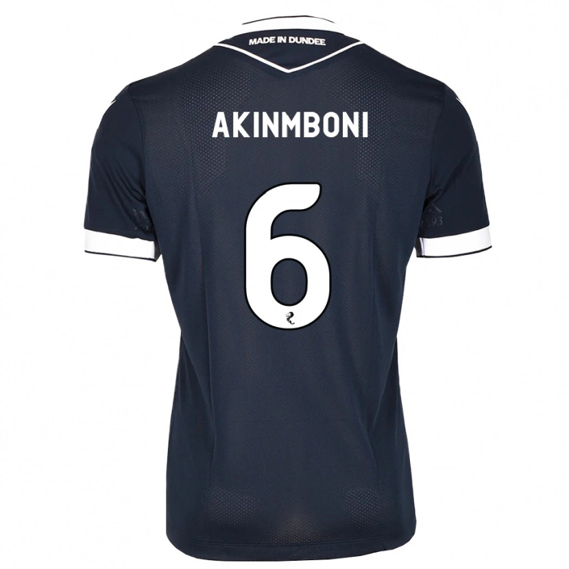 Danxen Herren Matai Akinmboni #6 Mitternachtsblau Weiß Heimtrikot Trikot 2026/27 T-Shirt