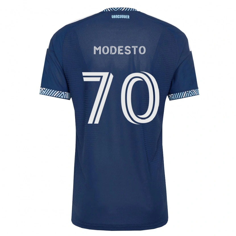 Danxen Herren Rui Modesto #70 Tiefblau Weiß Auswärtstrikot Trikot 2026/27 T-Shirt