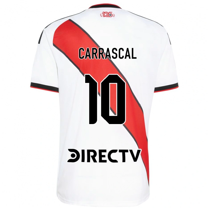 Danxen Damen Jorge Carrascal #10 Rot Weiß Schwarz Heimtrikot Trikot 2026/27 T-Shirt