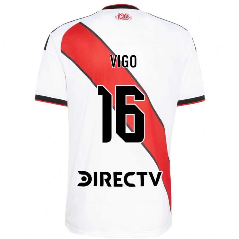 Danxen Damen Alex Vigo #16 Rot Weiß Schwarz Heimtrikot Trikot 2026/27 T-Shirt