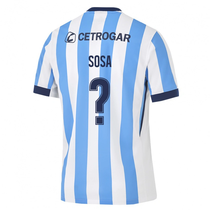 Danxen Damen Gonzalo Sosa #0 Hellblau Weiß Schwarz Heimtrikot Trikot 2026/27 T-Shirt