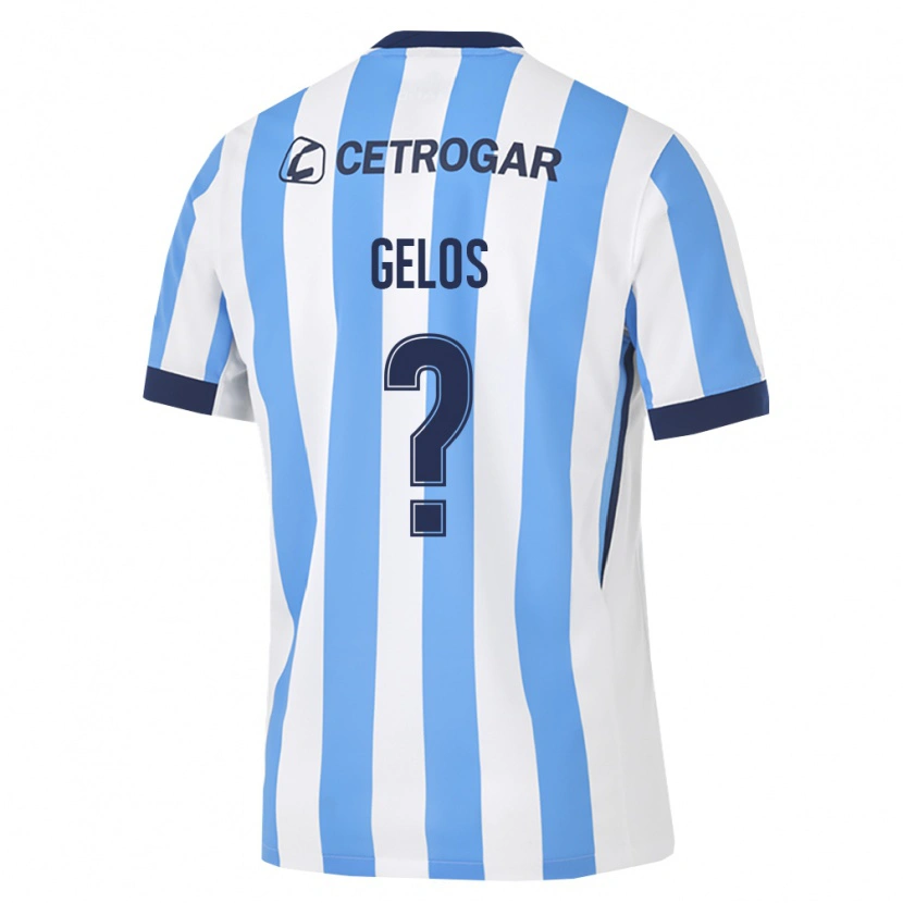 Danxen Damen Valentín Gelos #0 Hellblau Weiß Schwarz Heimtrikot Trikot 2026/27 T-Shirt