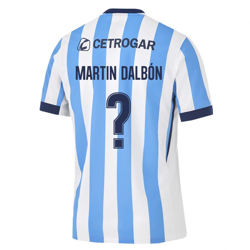 Danxen Damen Juan Martin Dalbón #0 Hellblau Weiß Schwarz Heimtrikot Trikot 2026/27 T-Shirt