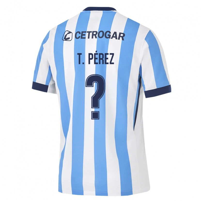 Danxen Damen Tomás Pérez #0 Hellblau Weiß Schwarz Heimtrikot Trikot 2026/27 T-Shirt