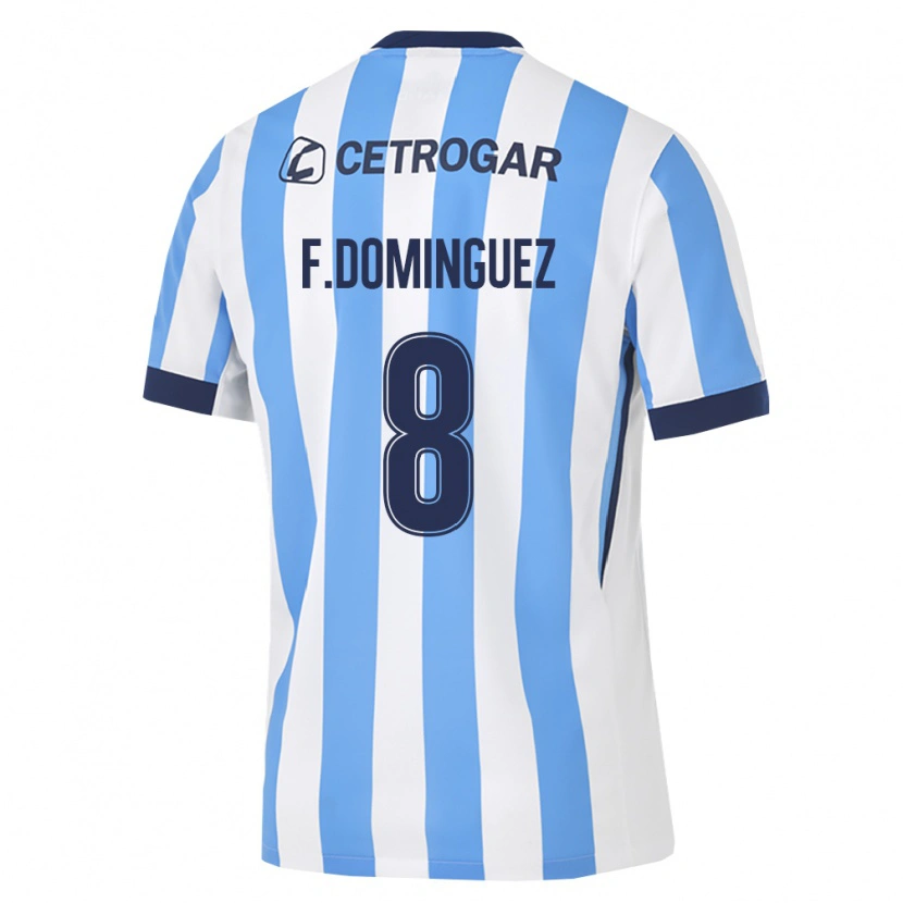 Danxen Damen Fabricio Dominguez #8 Hellblau Weiß Schwarz Heimtrikot Trikot 2026/27 T-Shirt
