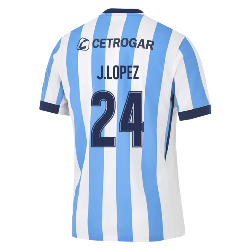 Danxen Damen Julian Lopez #24 Hellblau Weiß Schwarz Heimtrikot Trikot 2026/27 T-Shirt
