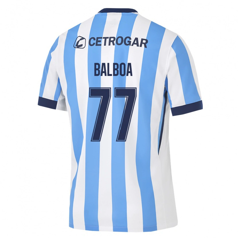 Danxen Damen Adrián Balboa #77 Hellblau Weiß Schwarz Heimtrikot Trikot 2026/27 T-Shirt